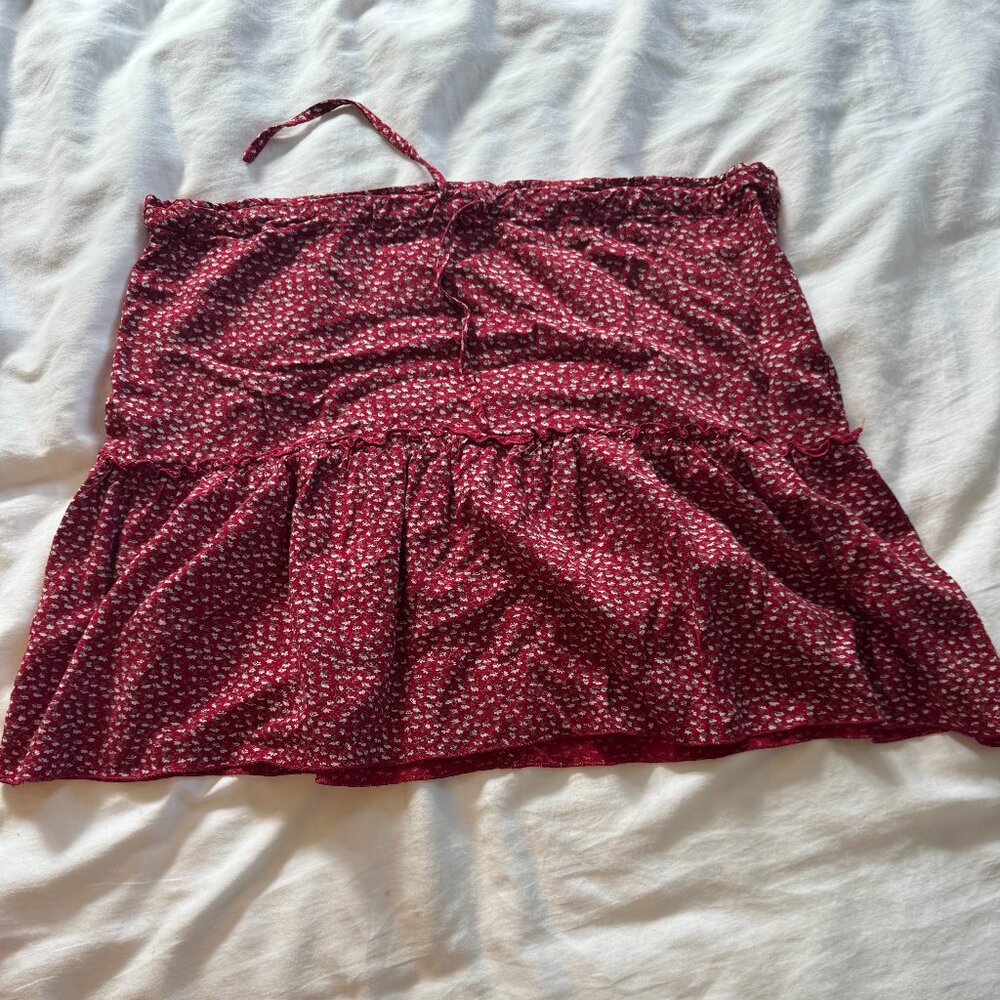 Brandy Melville Red Skirt
